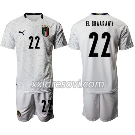 Italija Stephan El Shaarawy 22 Drugi Dječji Komplet Dresovi za Nogomet Euro 2020 (+ kratke hlače)